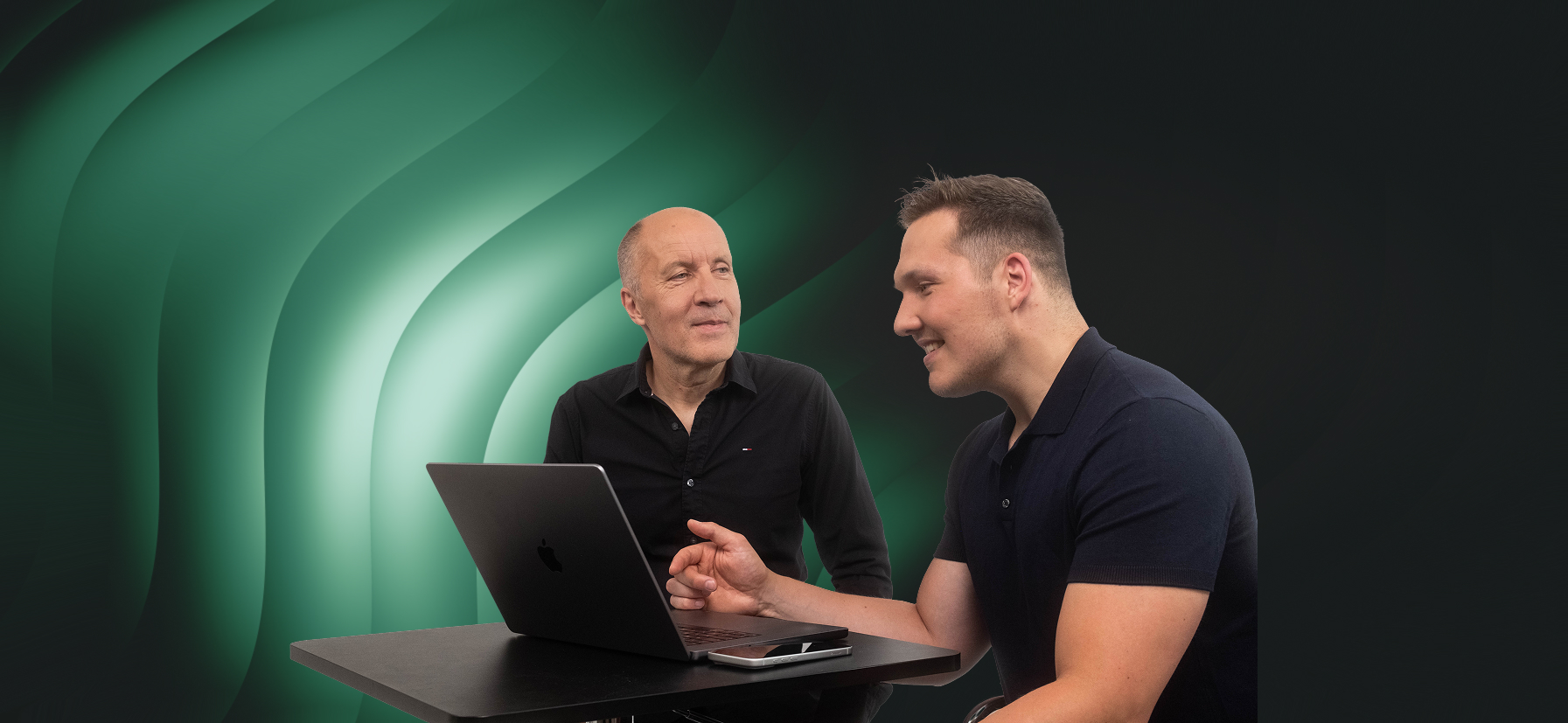Valentin Schelbert und Rocco Gräfe