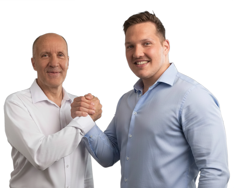 Rocco Gräfe und Valent Schelbert
