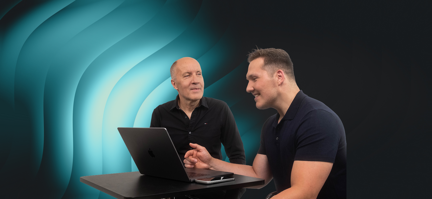 Valentin Schelbert und Rocco Gräfe