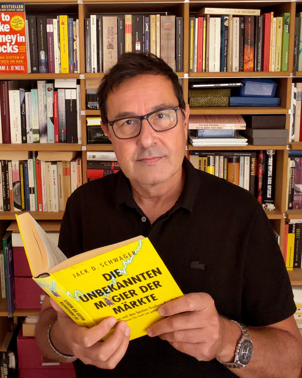 Dirk Siebenhaar liest „Die unbekannten Magier der Märkte“ von Jack D. Schwager