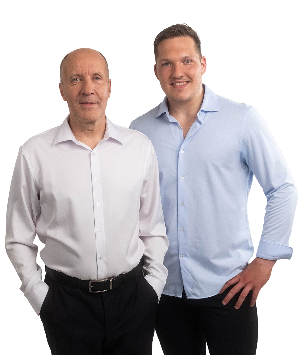 Valentin Schelbert und Rocco Gräfe